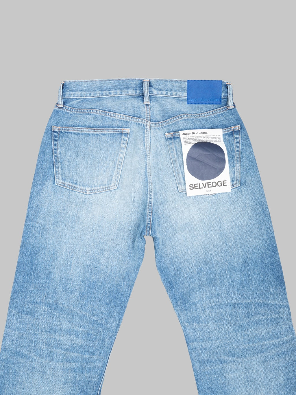 Japan Blue JMJA1300 12oz Wide Straight Jeans Medium Indigo