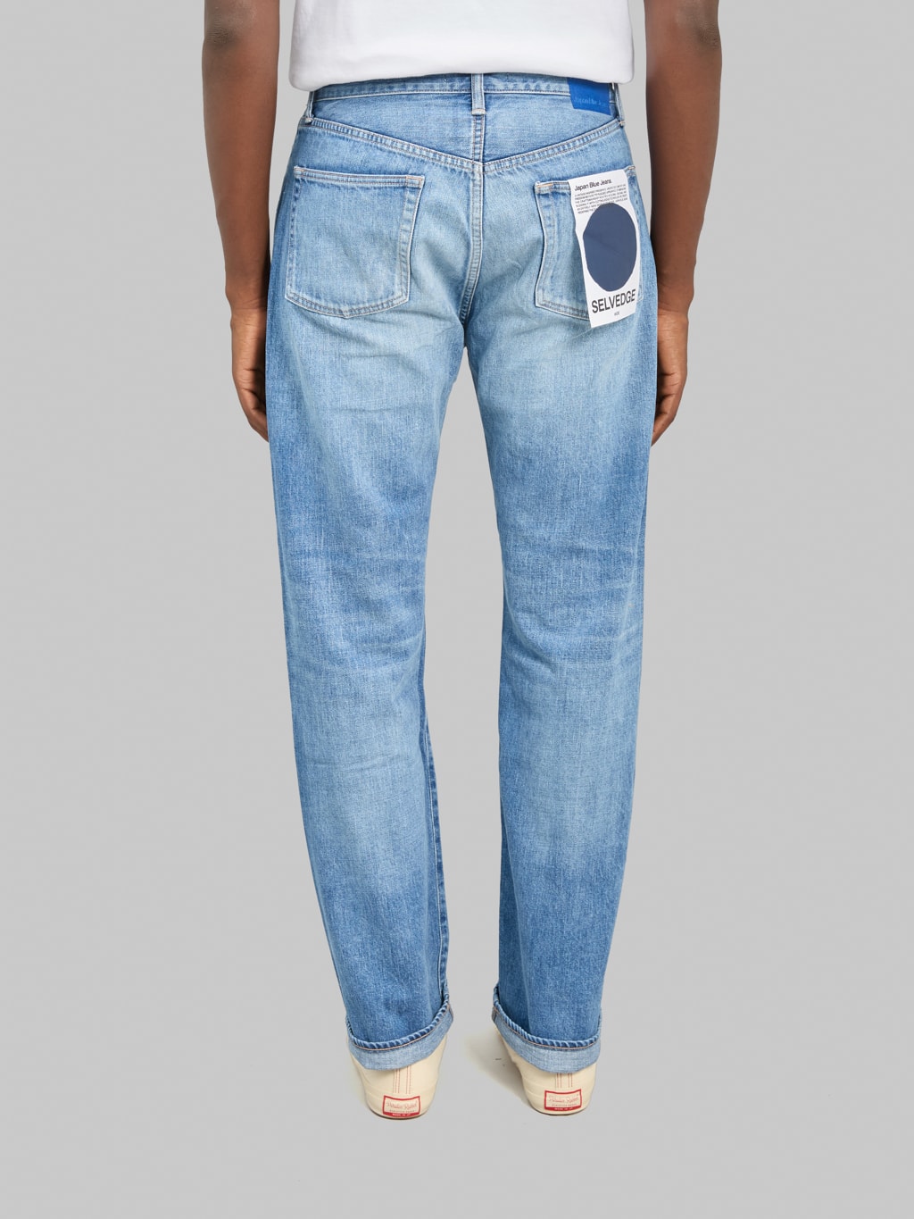 Japan Blue JMJA1300 12oz Wide Straight Jeans Medium Indigo