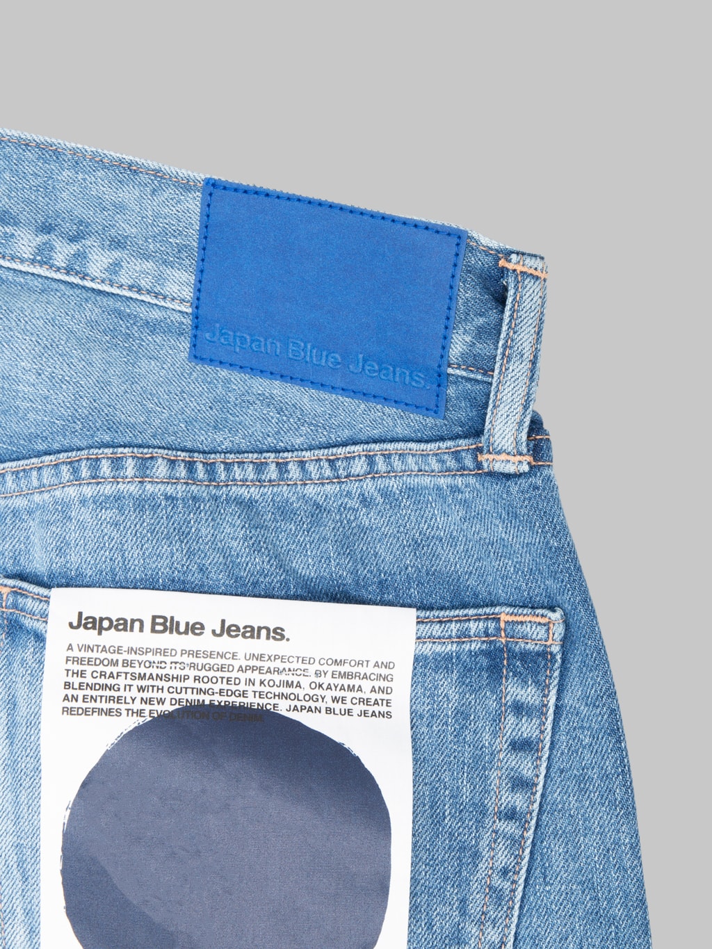 Japan Blue JMJA1300 12oz Wide Straight Jeans Medium Indigo