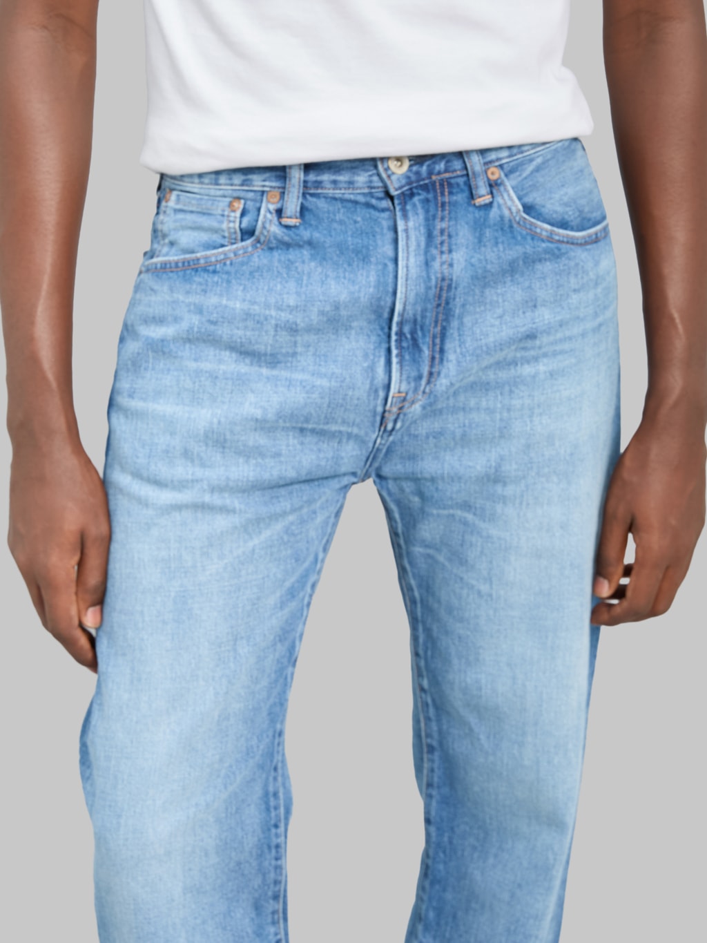 Japan Blue JMJA1300 12oz Wide Straight Jeans Medium Indigo
