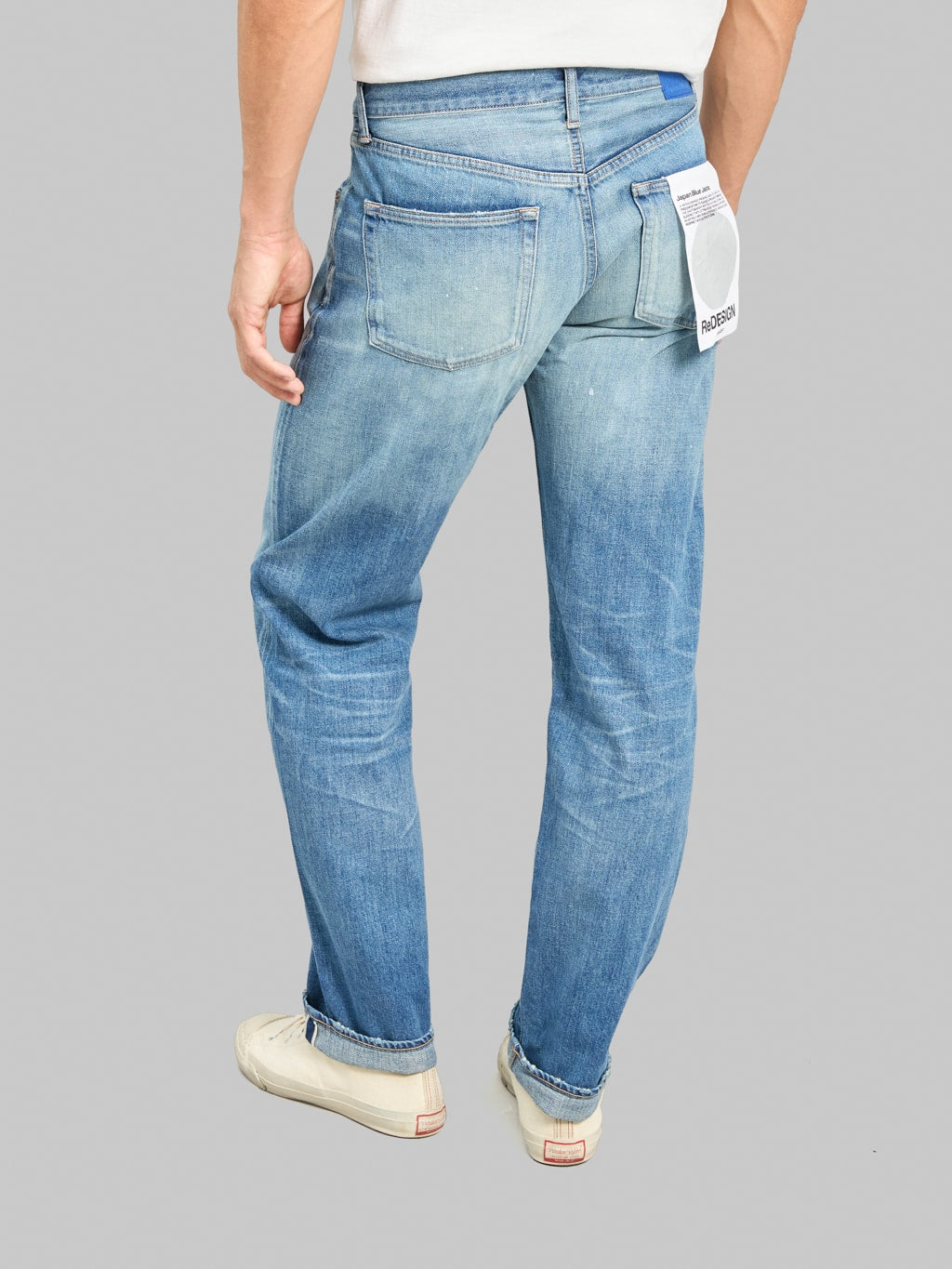 Japan Blue JMJA2100 12oz Vintage Straight Jeans Medium Indigo