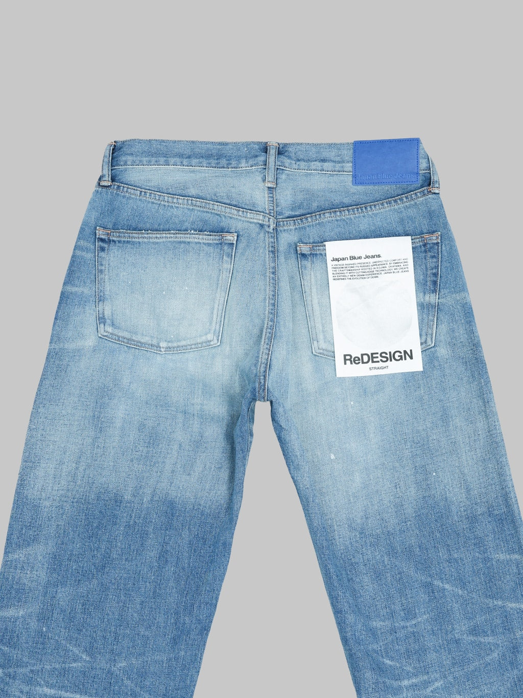 Japan Blue JMJA2100 12oz Vintage Straight Jeans Medium Indigo