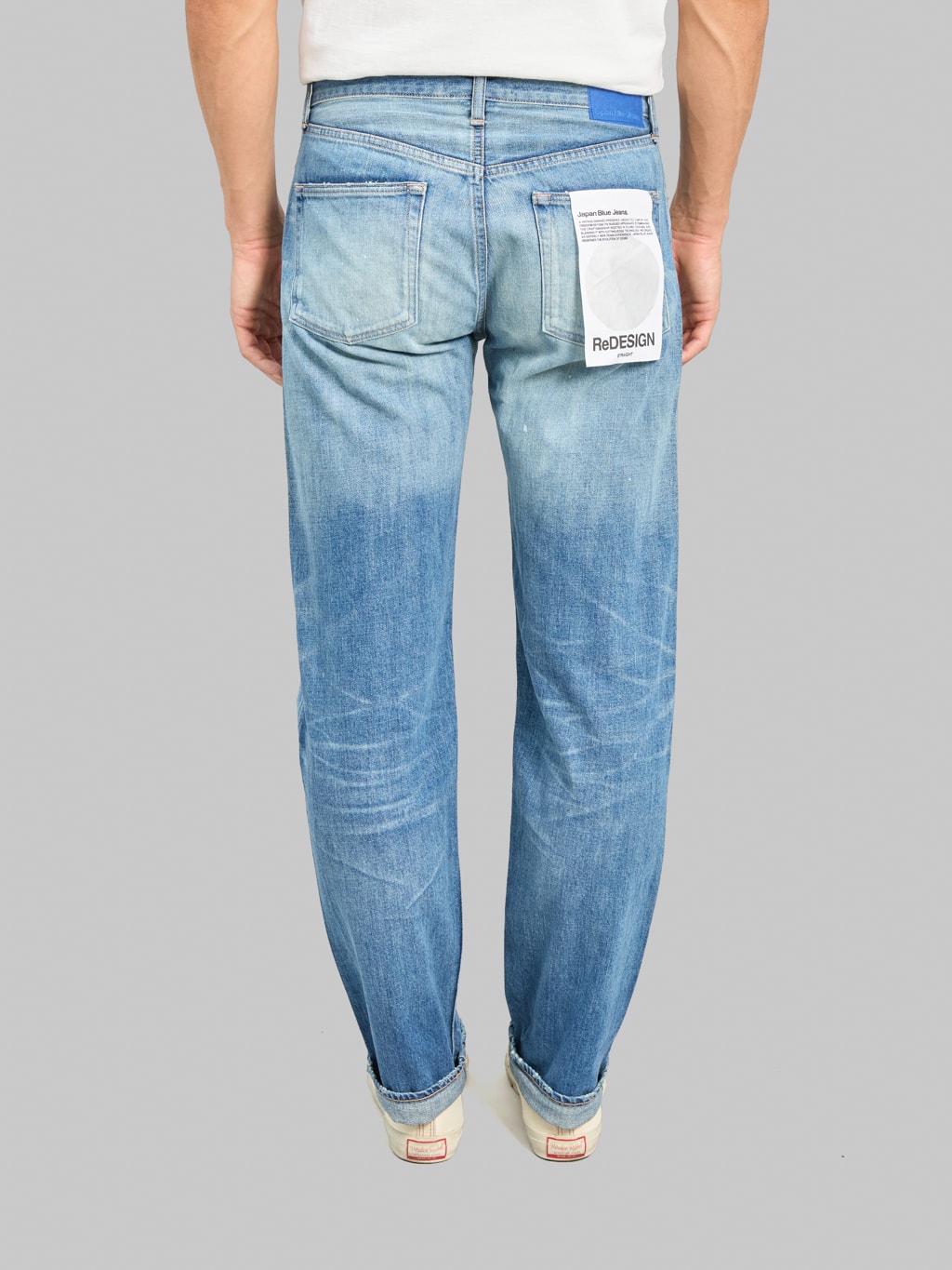 Japan Blue JMJA2100 12oz Vintage Straight Jeans Medium Indigo