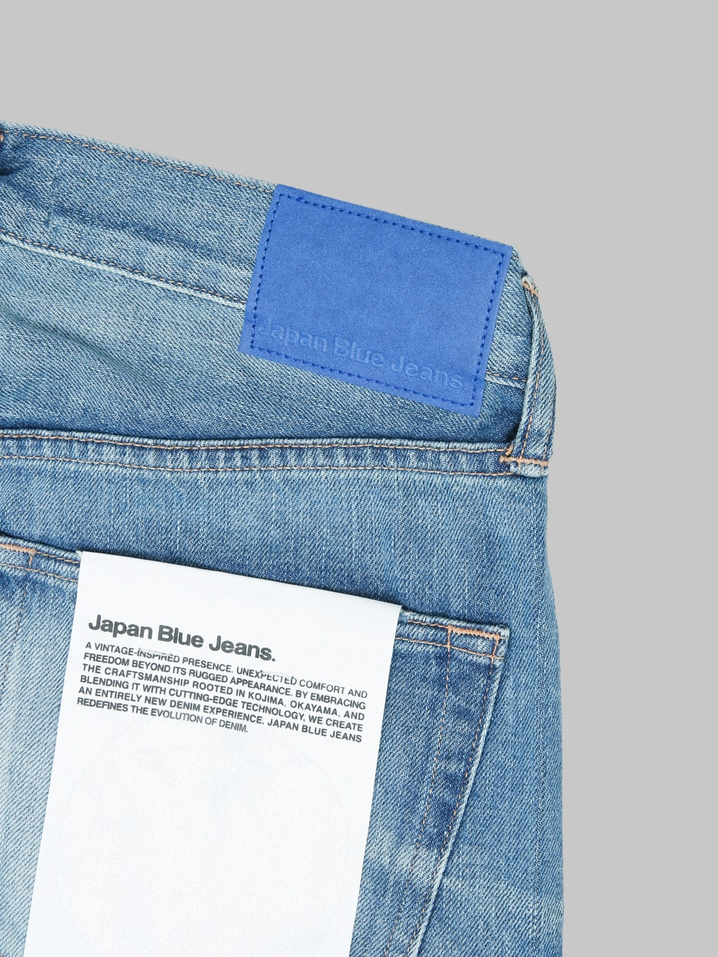 Japan Blue JMJA2100 12oz Vintage Straight Jeans Medium Indigo