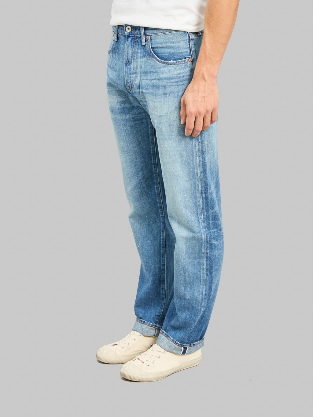 Japan Blue JMJA2100 12oz Vintage Straight Jeans Medium Indigo
