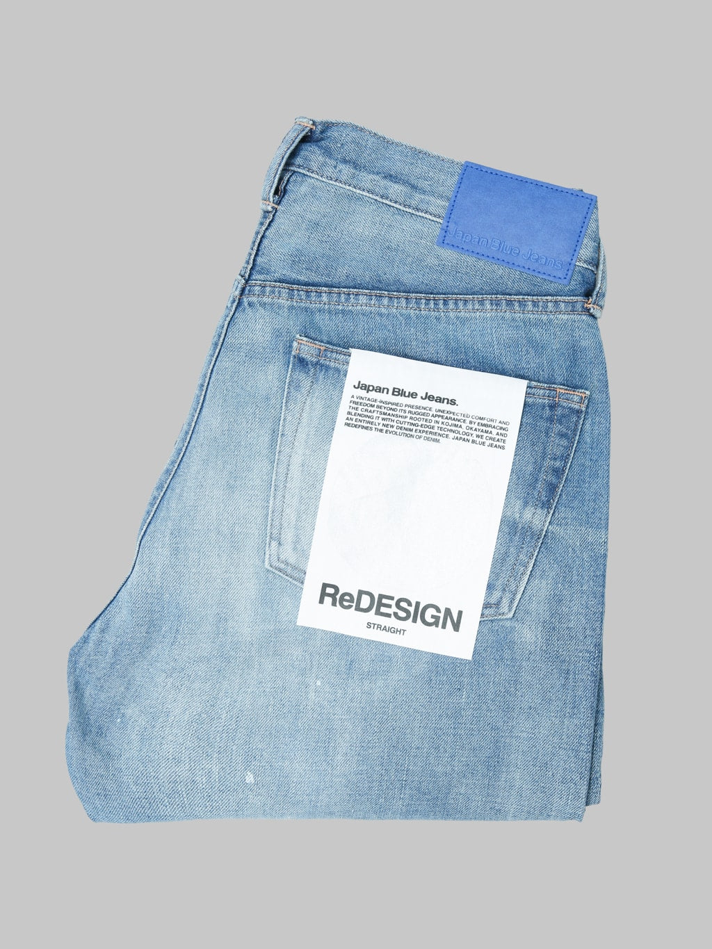 Japan Blue JMJA2100 12oz Vintage Straight Jeans Medium Indigo