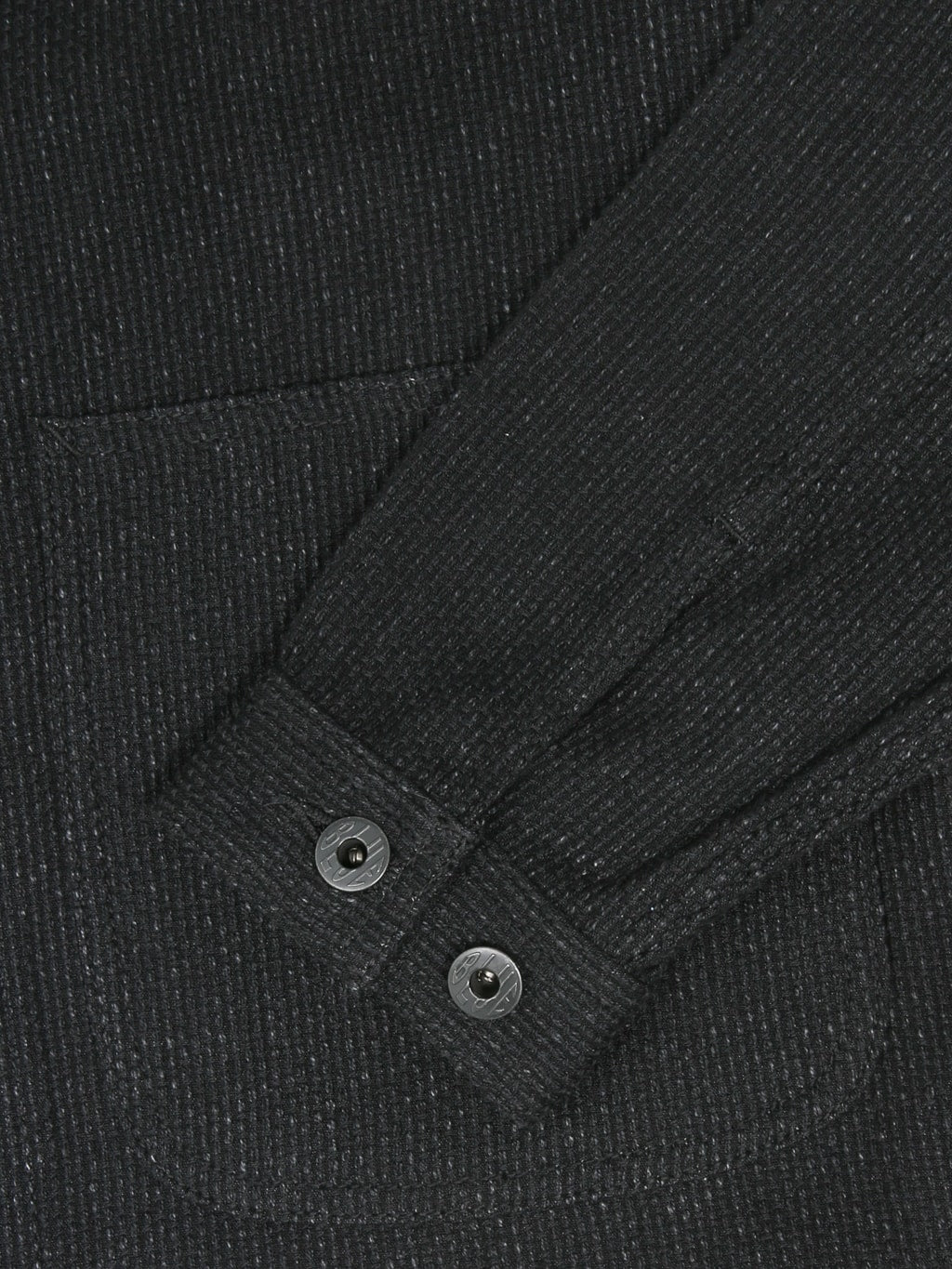Japan Blue Sashiko Coverall Black cuff