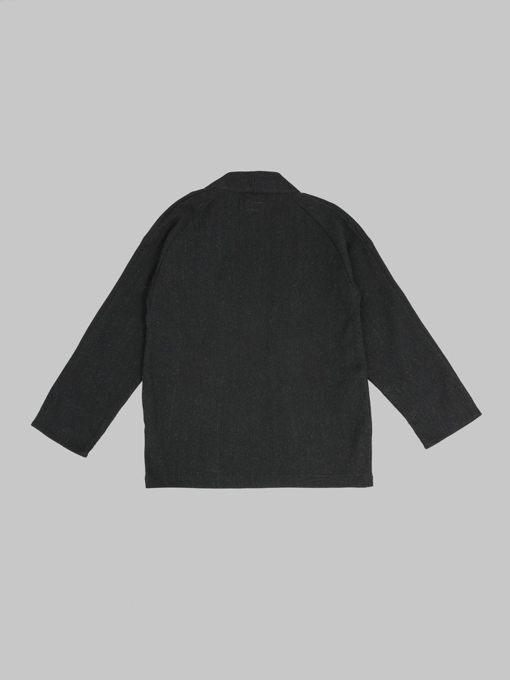 Japan Blue Sashiko Haori Black back