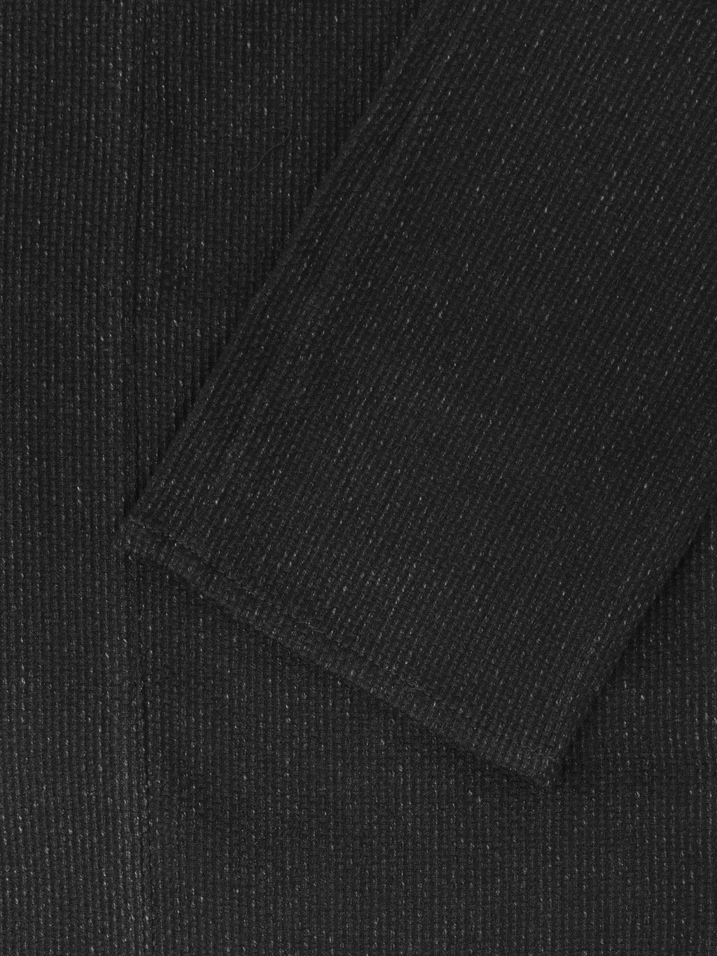 Japan Blue Sashiko Haori Black cuff