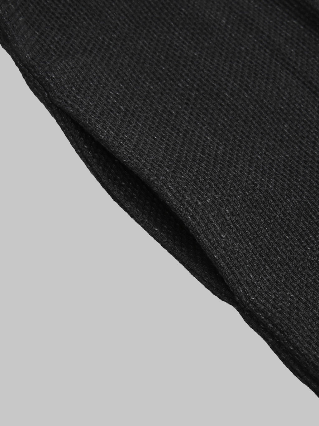 Japan Blue Sashiko Haori Black side pocket