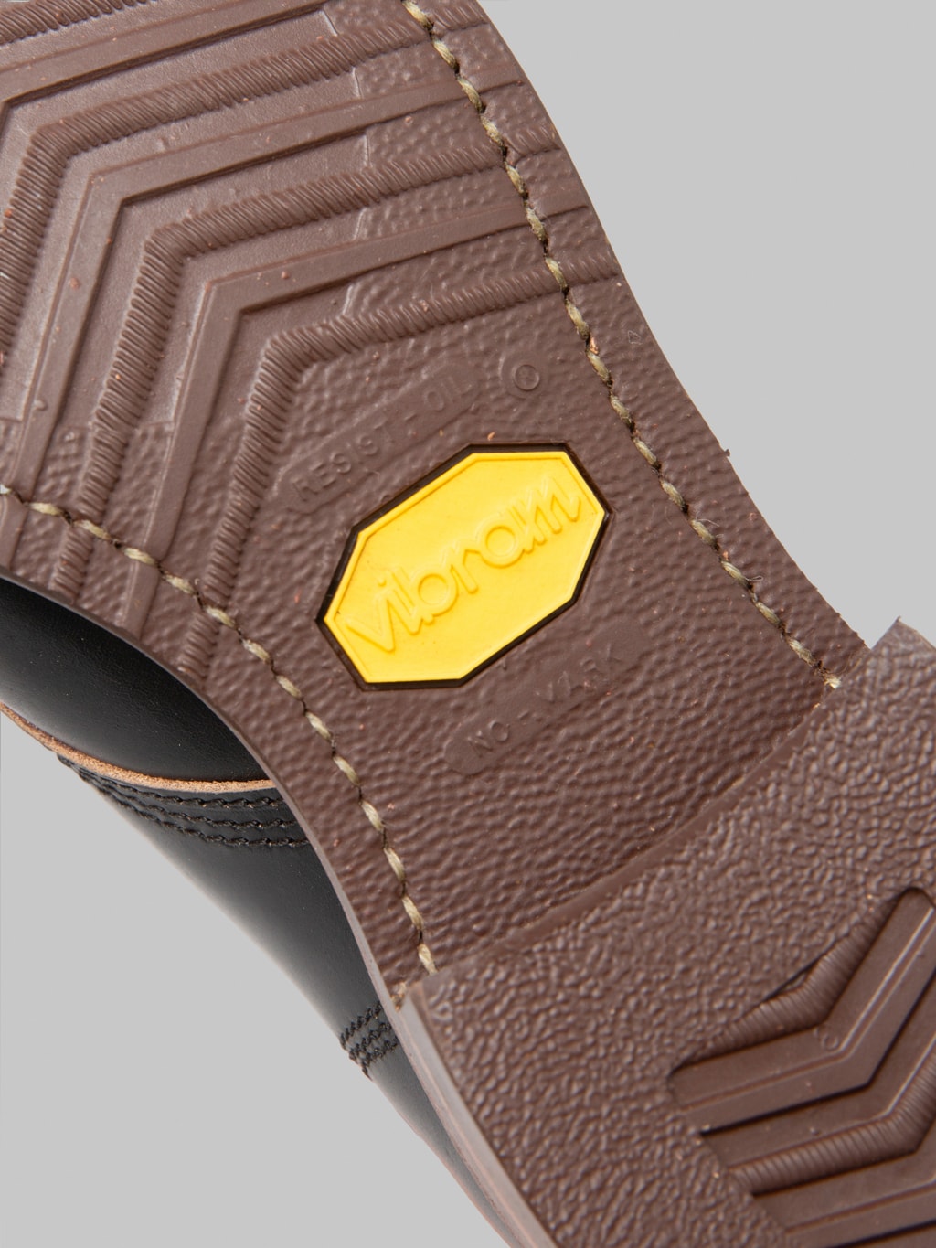 John Lofgren Combat Boots Horween Leather CXL Black closeup