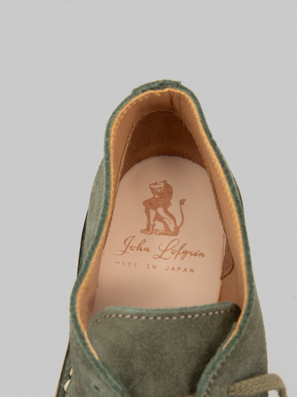 John Lofgren Military Desert Boots Japanese Suede Boots Olive