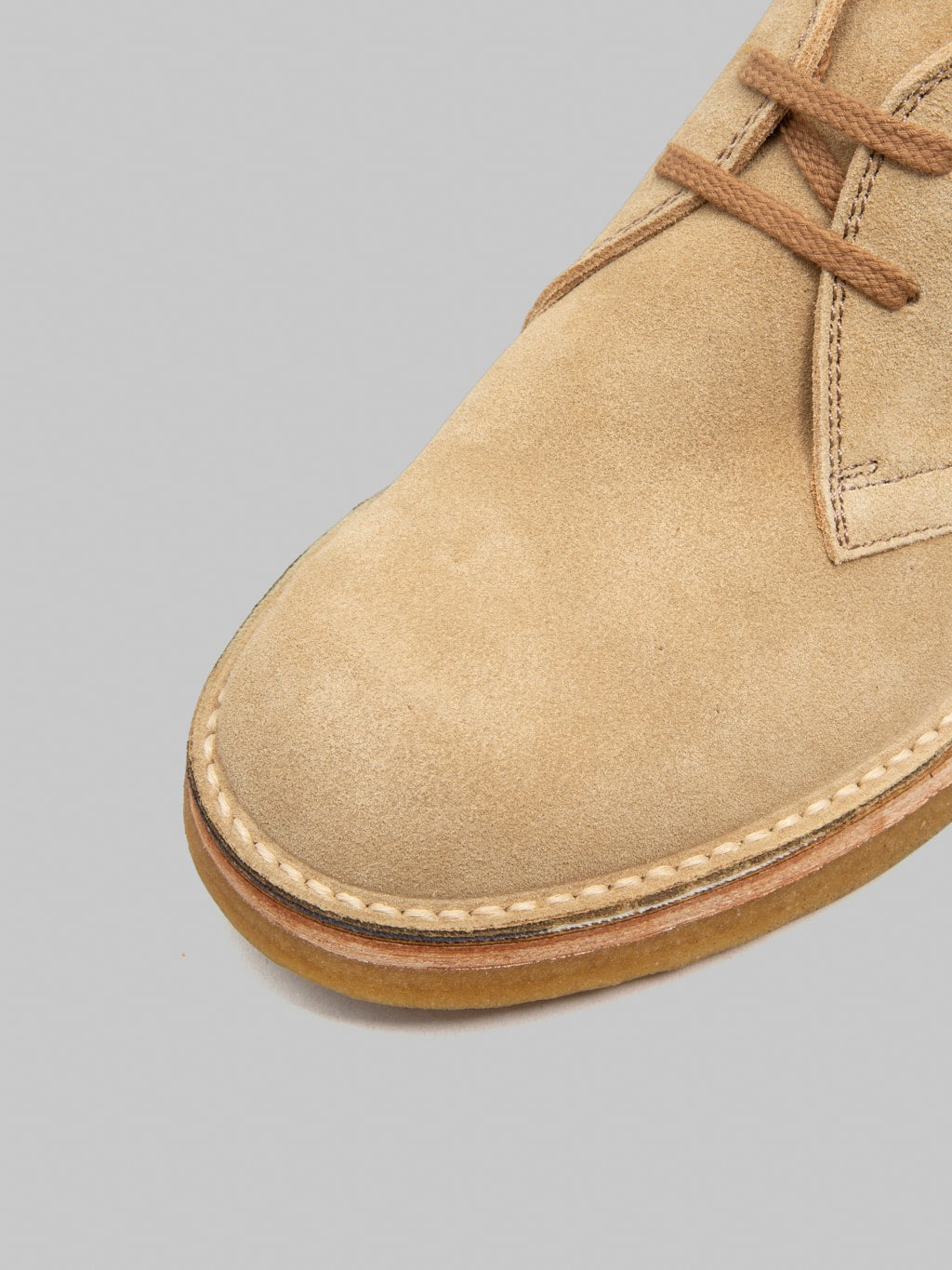 John Lofgren Military Desert Boots Japanese Suede Boots Sand