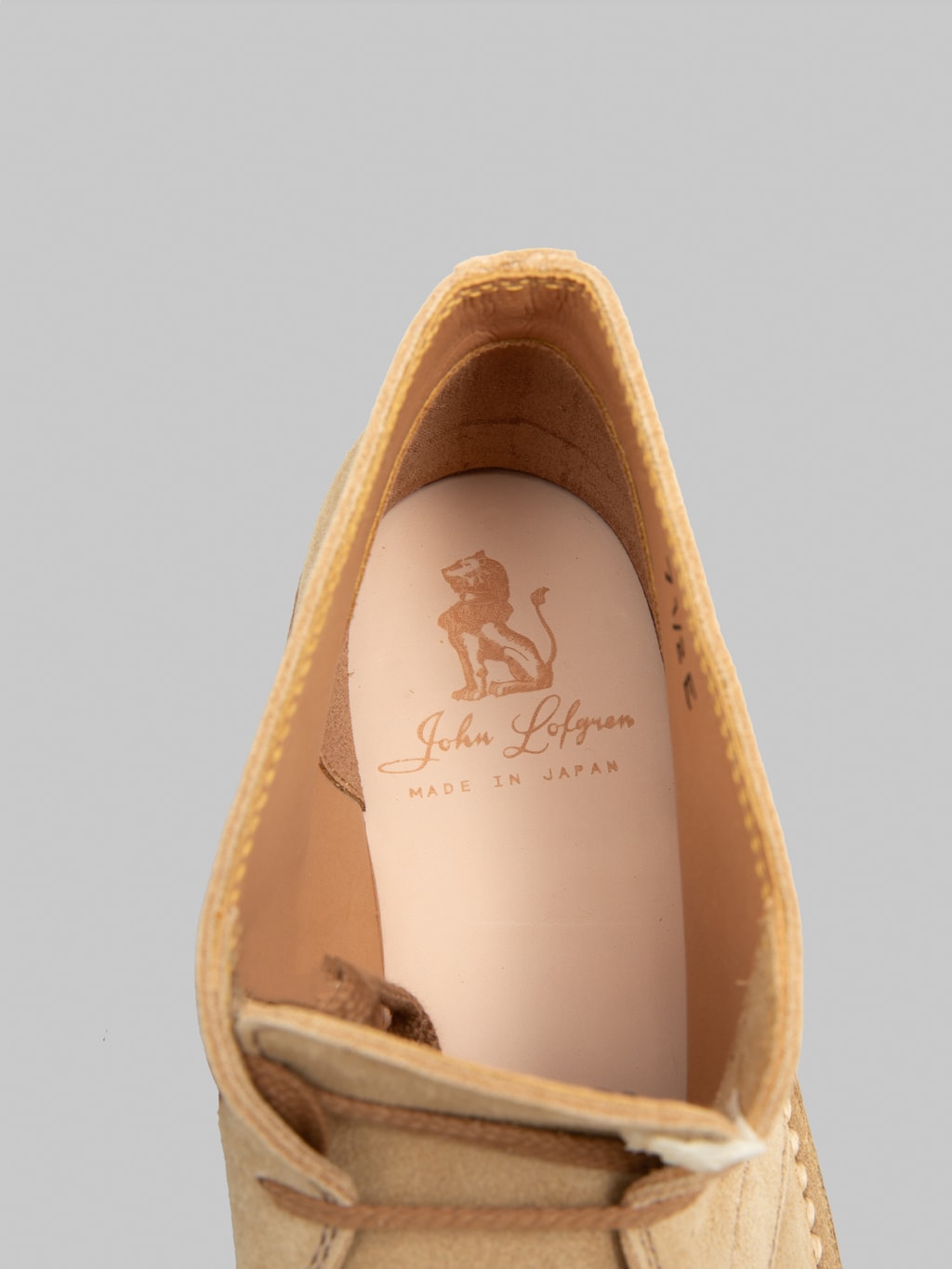 John Lofgren Military Desert Boots Japanese Suede Boots Sand