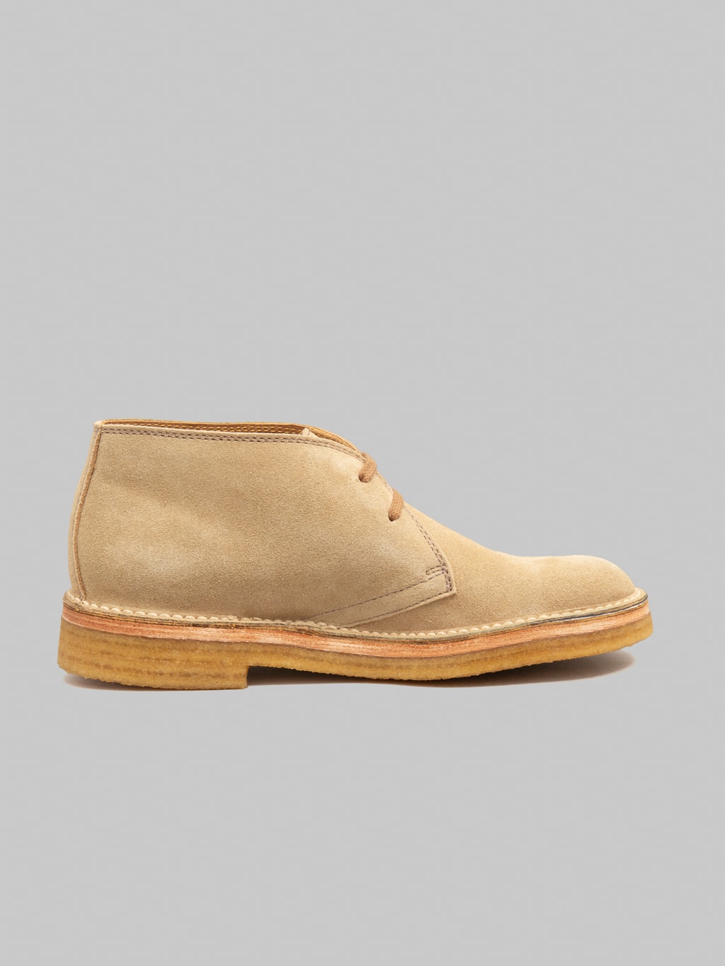 John Lofgren Military Desert Boots Japanese Suede Boots Sand