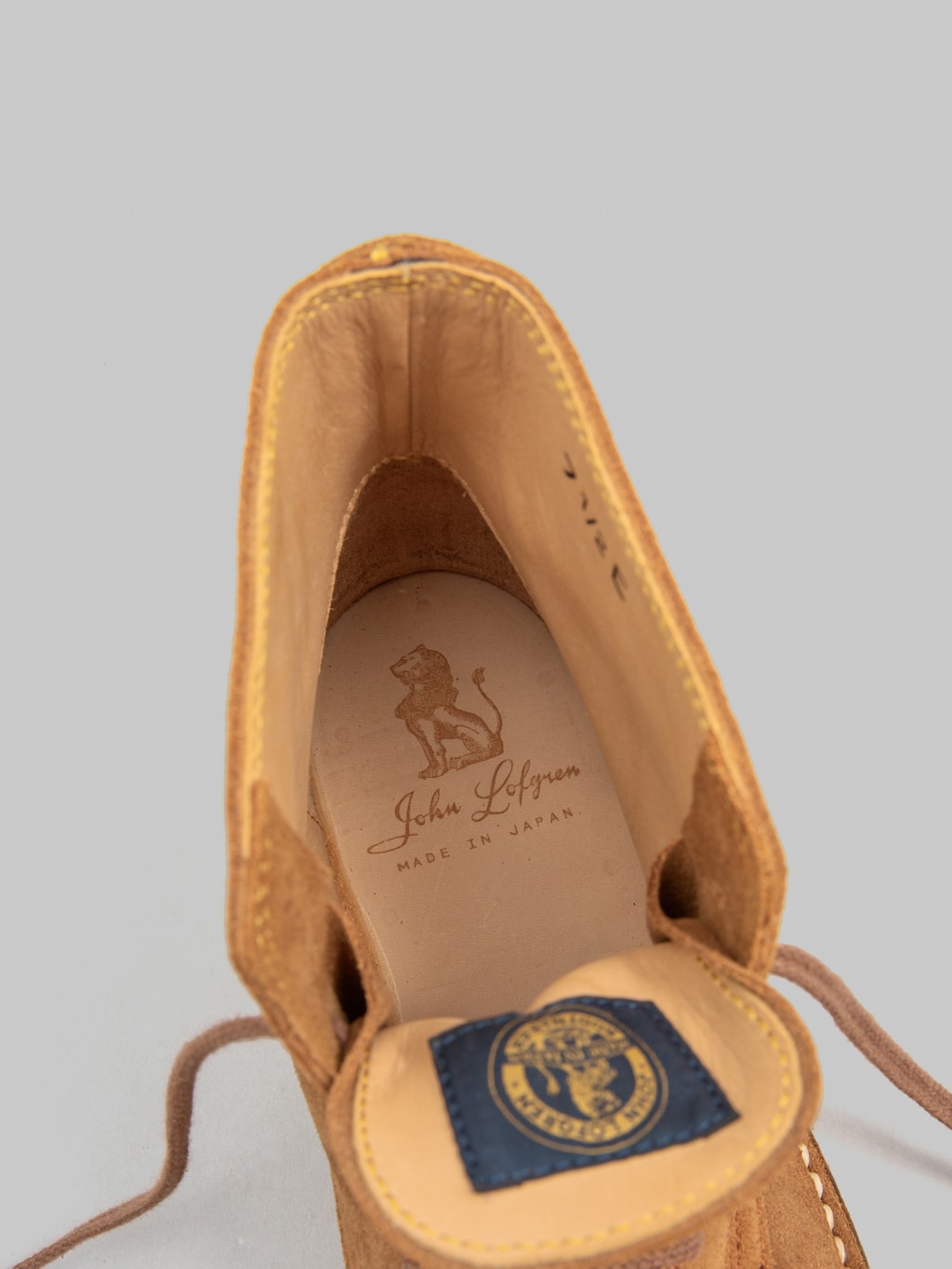 John Lofgren Sahara Boots Japanese Suede Mustard