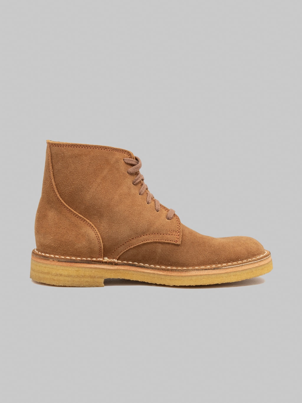 John Lofgren Sahara Boots Japanese Suede Mustard