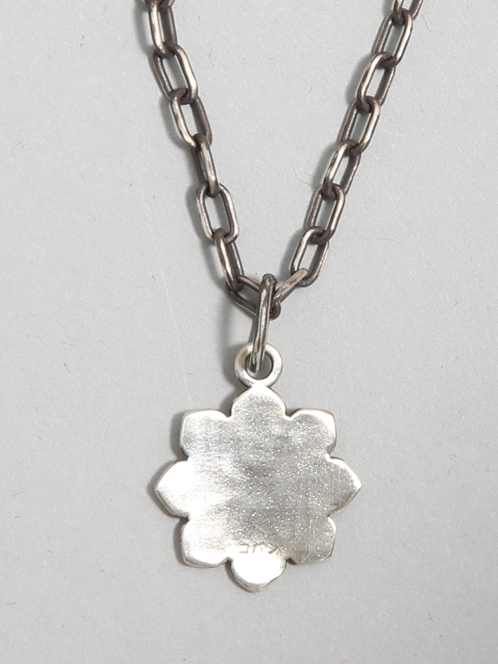 Kobashi Studio 8 Petals Kikumon Yatsu Giku Charm Large Silver 925 back