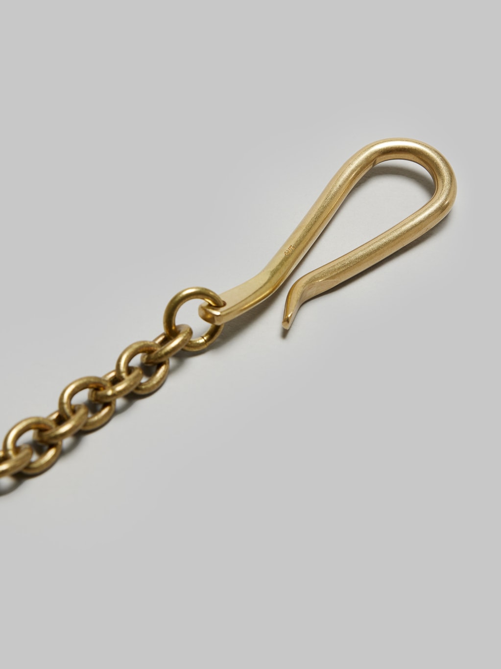 Kobashi Studio Brass Key Chain Oval Hook handmade 