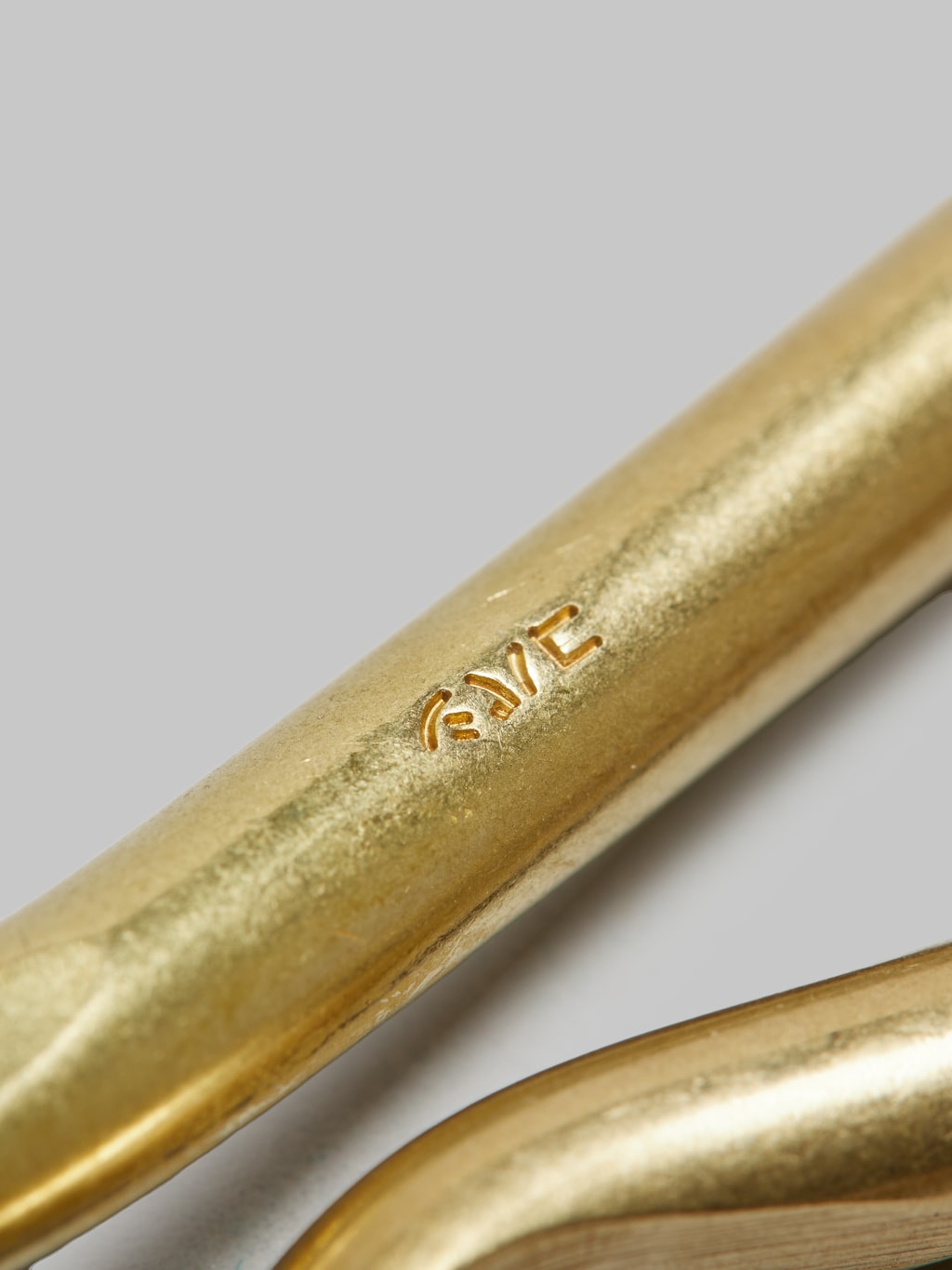 Kobashi Studio Brass Key Chain Oval details 