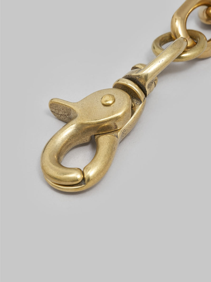 Kobashi Studio Massive Chain Snap Solid Brass | Handmade in Japan