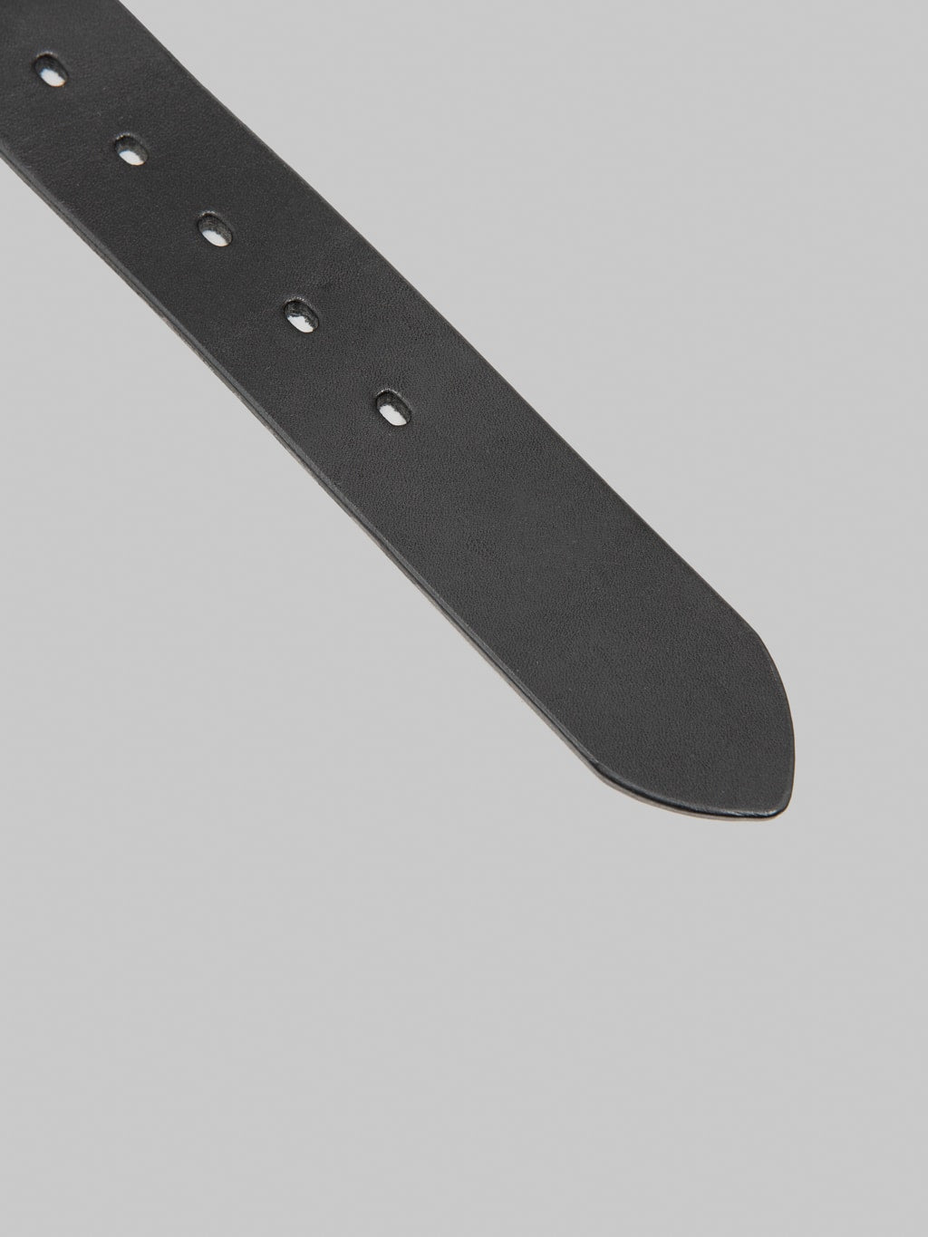 Kobashi Studio Hand Stitched Belt "Kihon" Buckle Black