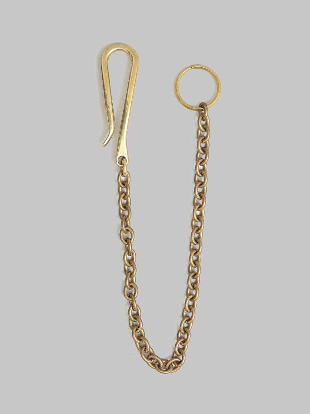 Kobashi Studio Oval Brass Key Chain