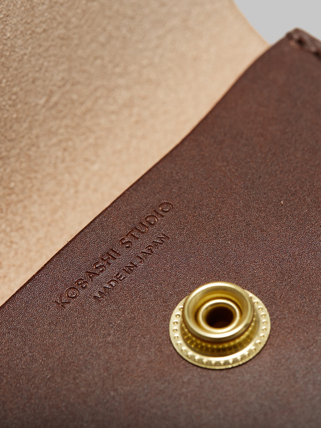 Kobashi Studio Leather Card Case made in japan