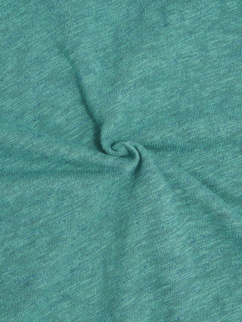 loop and weft super slub crewneck tshirt green texture