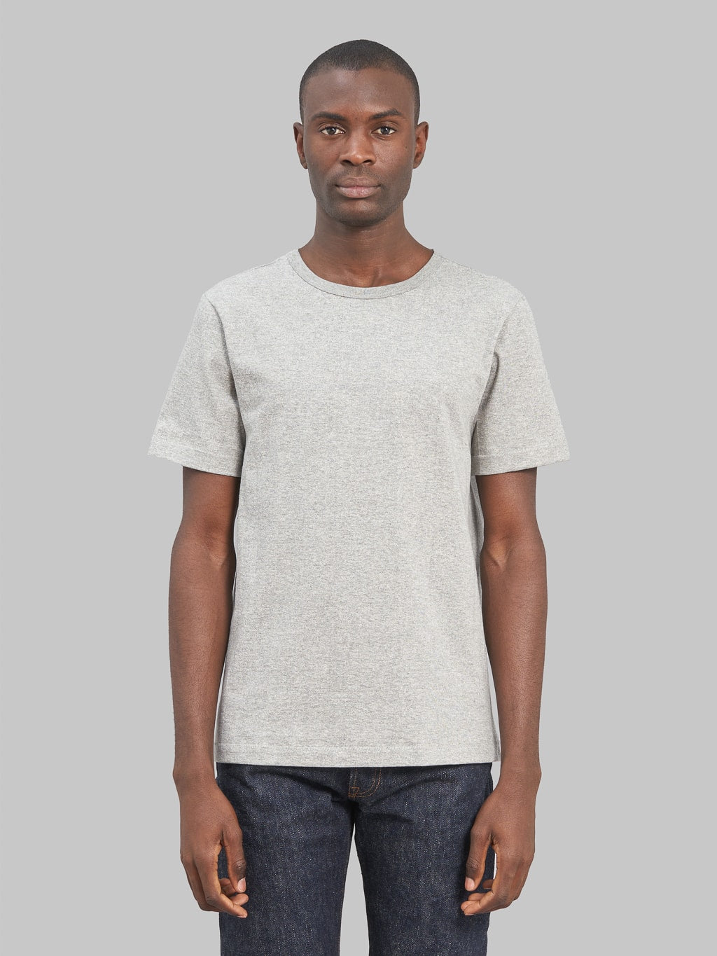 Merz b. Schwanen 215 Loopwheeled Classic T-Shirt Grey Melange