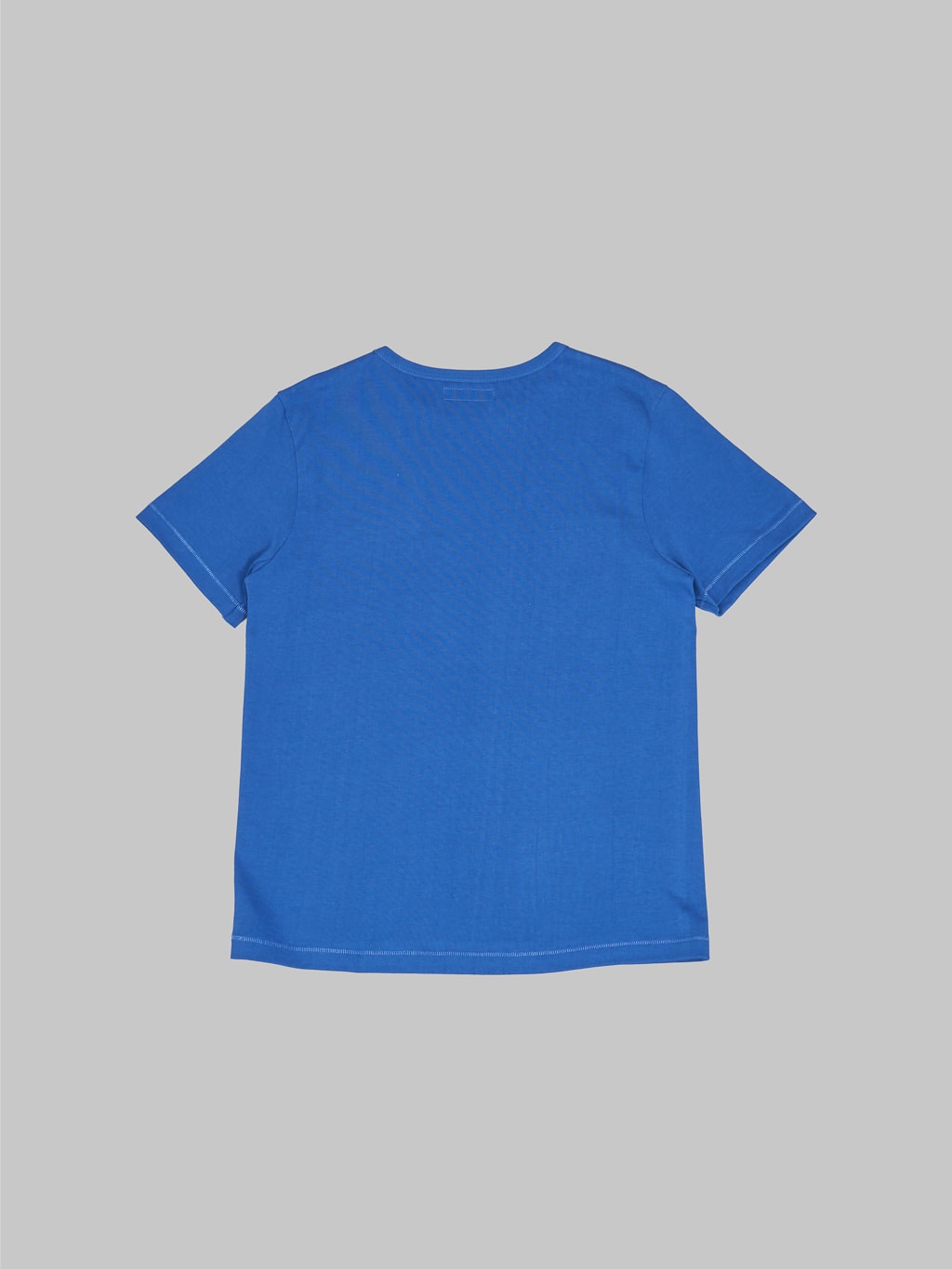 merz b schwanen 215 heavyweight loopwheeled tshirt vintage blue fabric