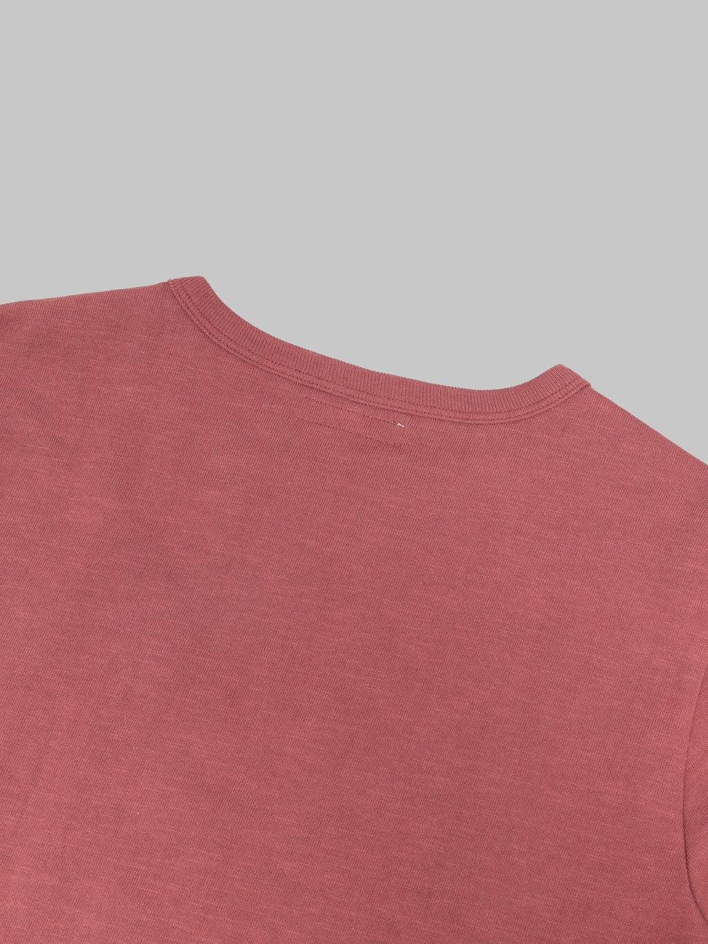 Merz b. Schwanen 2S14 Super Heavyweight 13.4oz Crewneck Loopwheeled Relaxed Fit  T-Shirt Burgundy