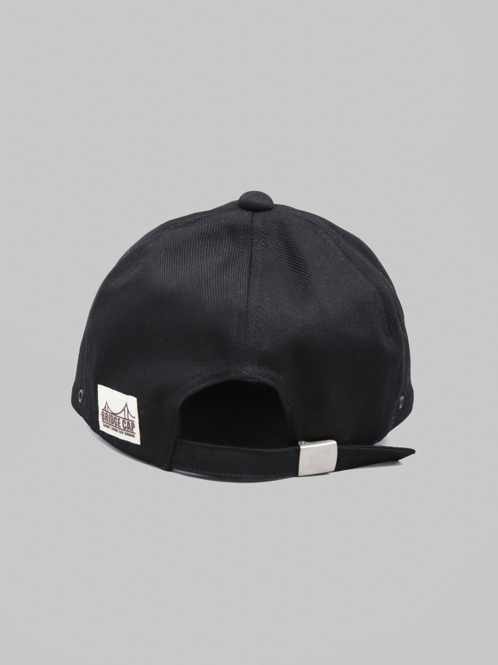 Mighty Shine Twill Bridge Cap Type 2 Black - Redcast Heritage Co.