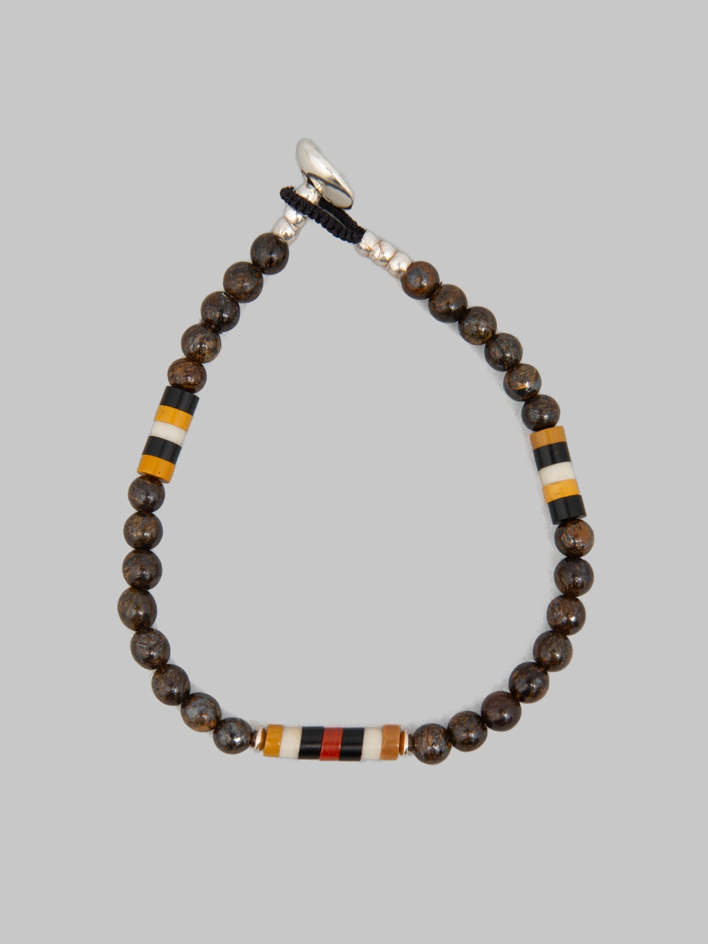 Mikia 4mm Stone Bracelet Bronzite