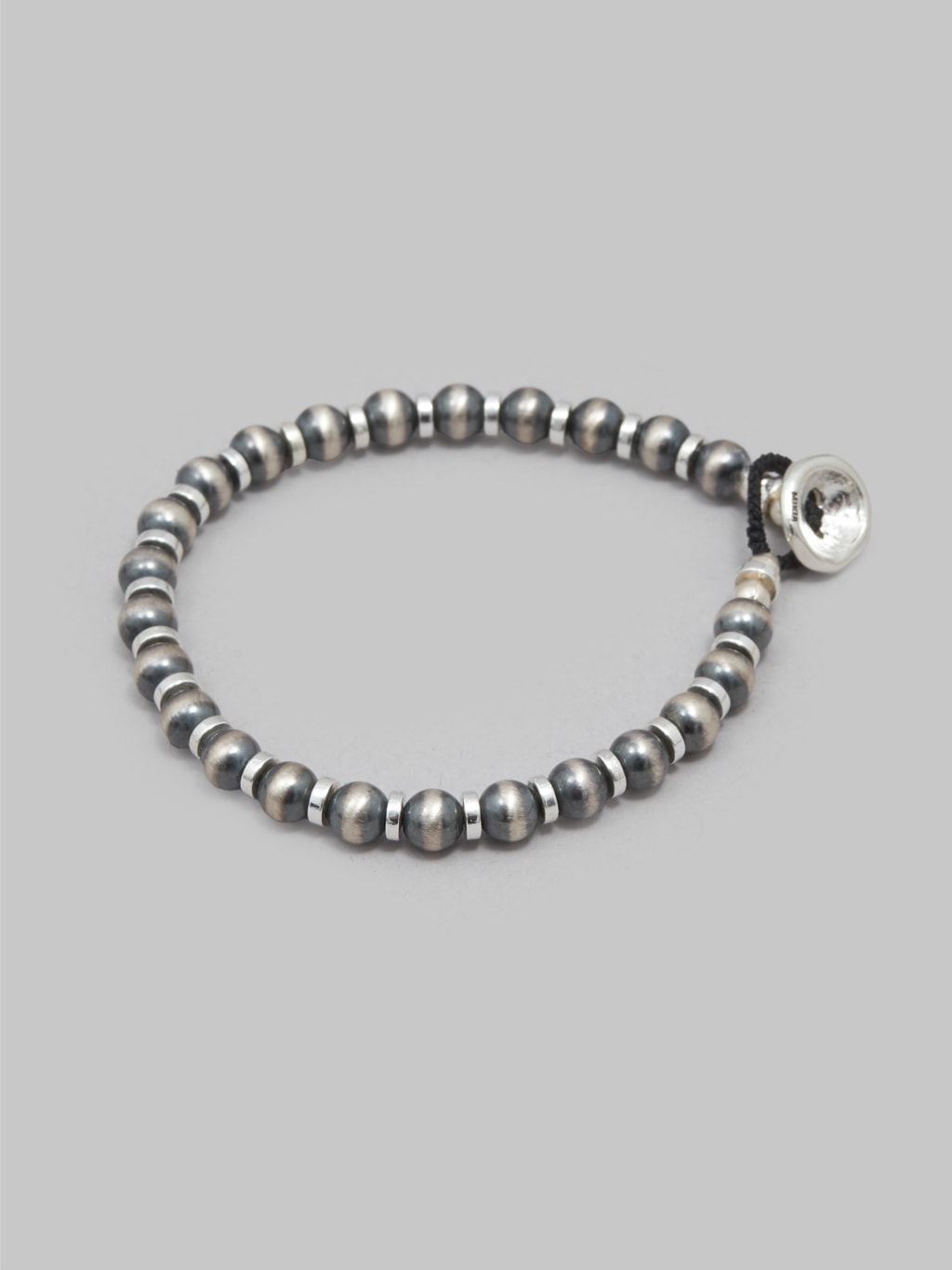 mikia navajo pearl 5mm silver bracelet jewelry