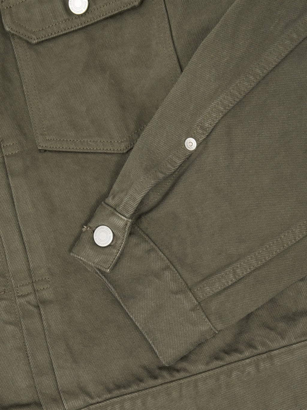 Momotaro Jeans MMGJ6004 #002 Moss Type II Denim Jacket Khaki