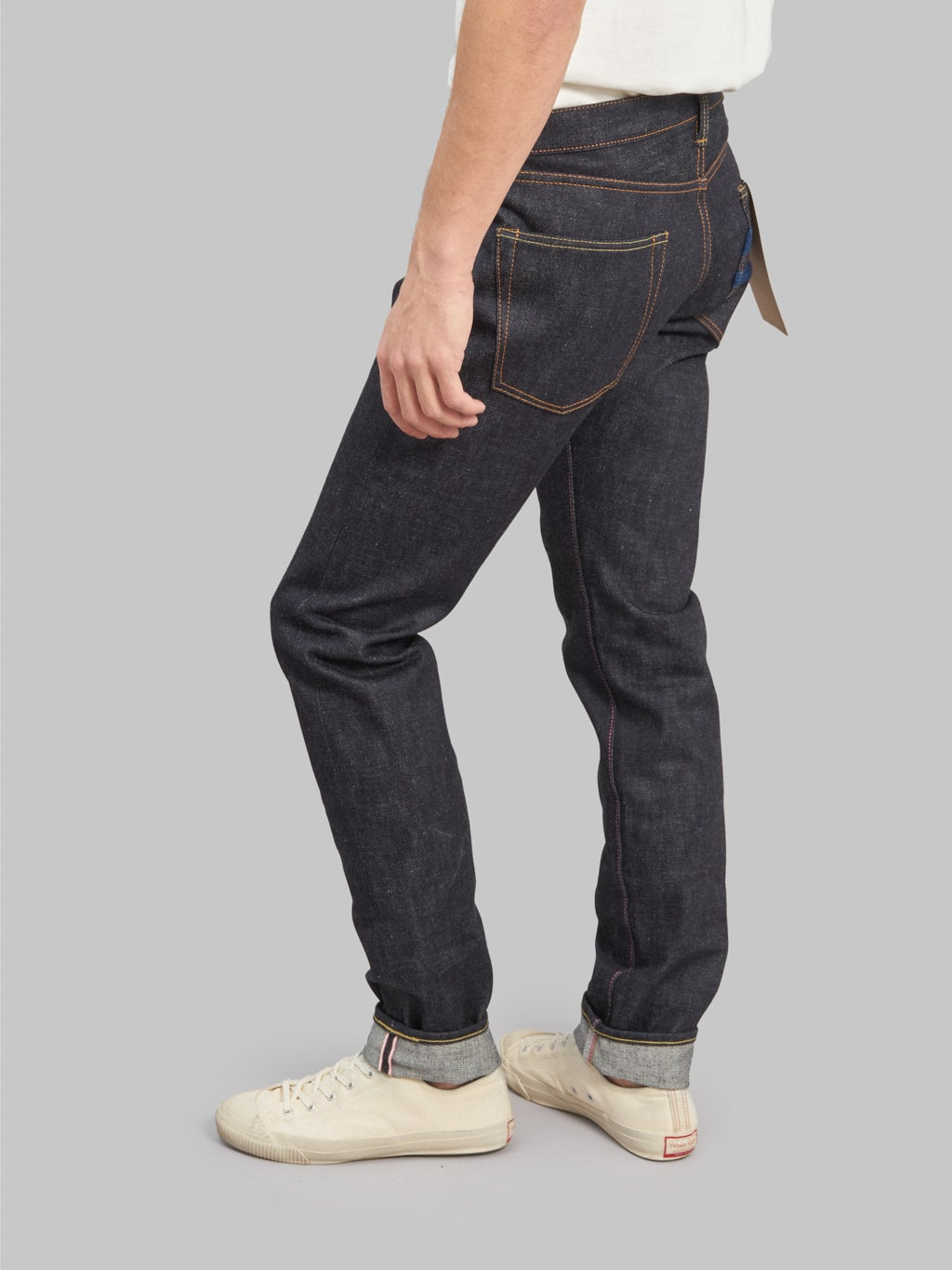 Momotaro 0306 SA 18oz Tight Tapered Sashiko GTB fitting