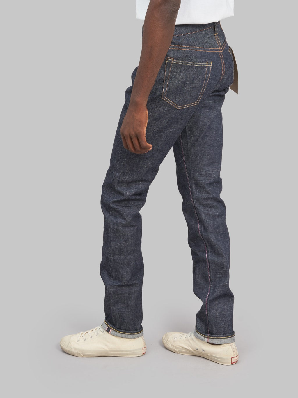 momotaro 0605 40 legacy blue natural tapered jeans fitting