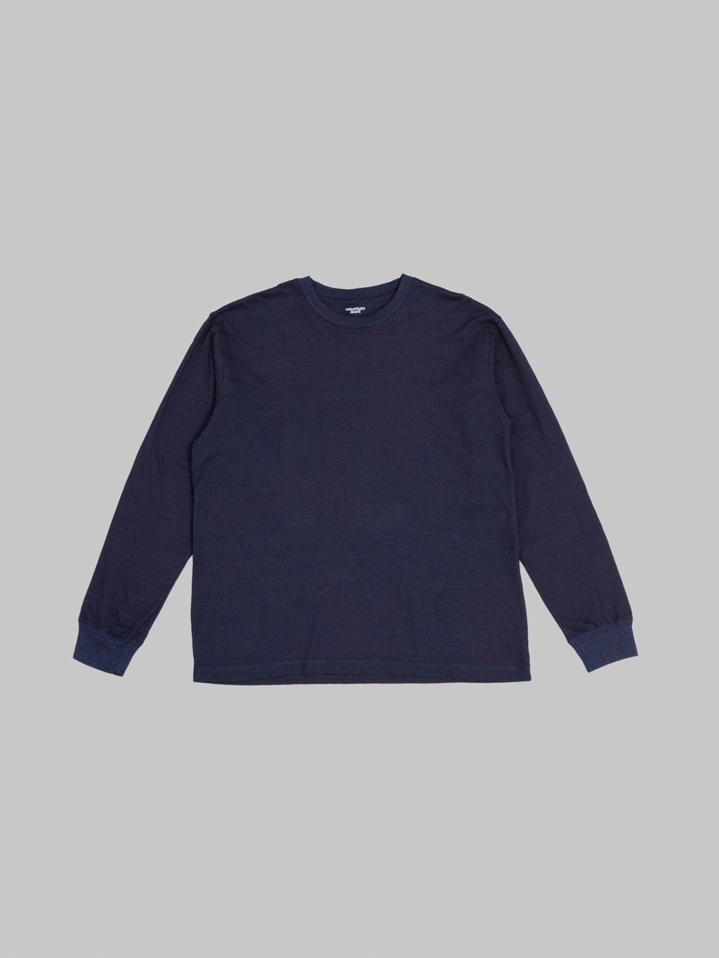 Momotaro MMTS6011 6.1oz Indigo Long Sleeve T-Shirt