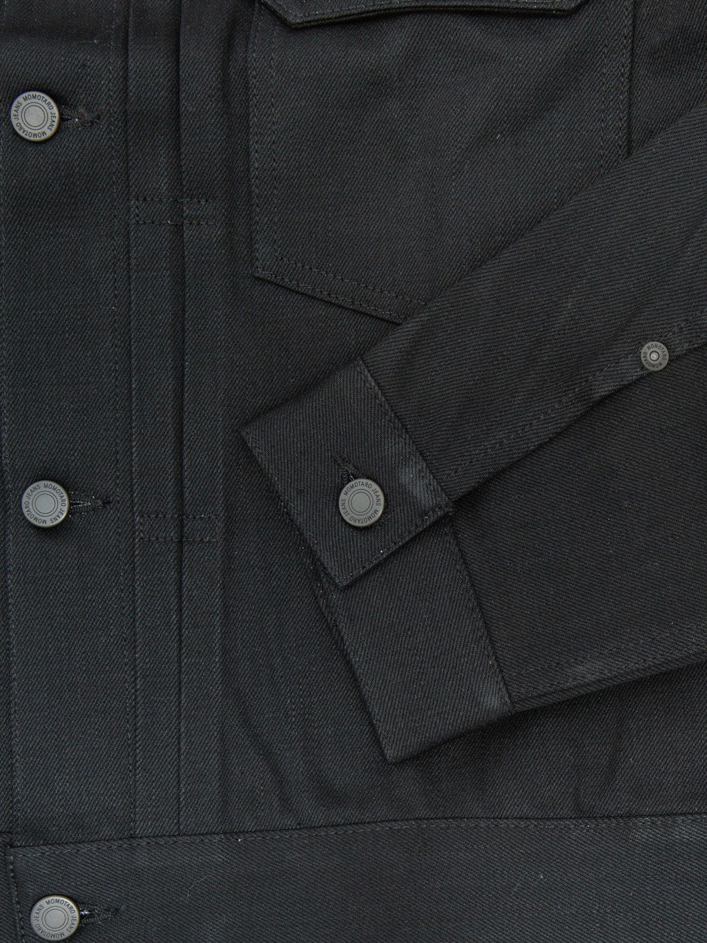 Momotaro MMGJ1002 14.7oz #002 "Standard" Denim Type II Jacket Black