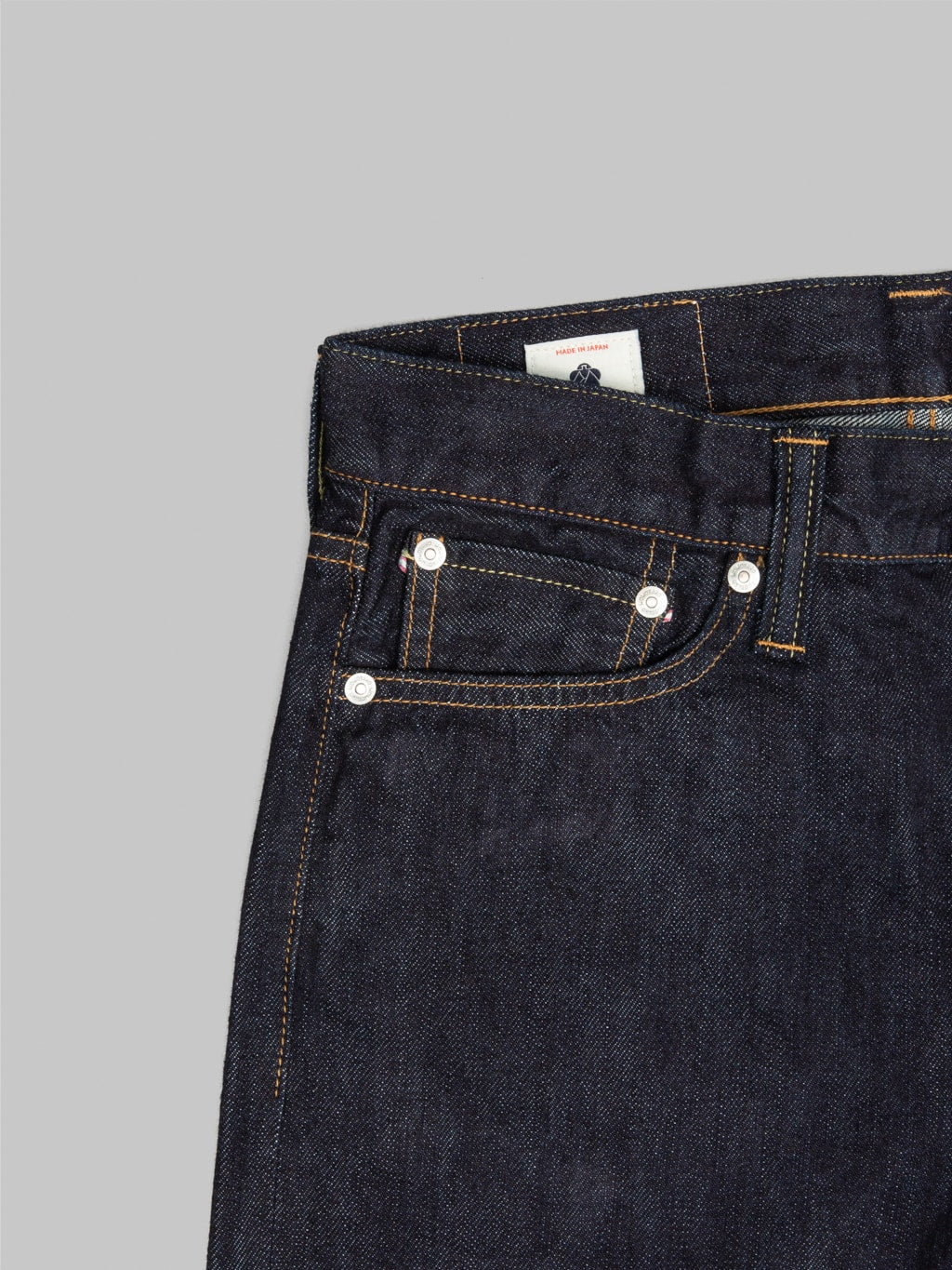 Momotaro MXJE14055S 11oz Lightweight Straight Jeans coin pocket