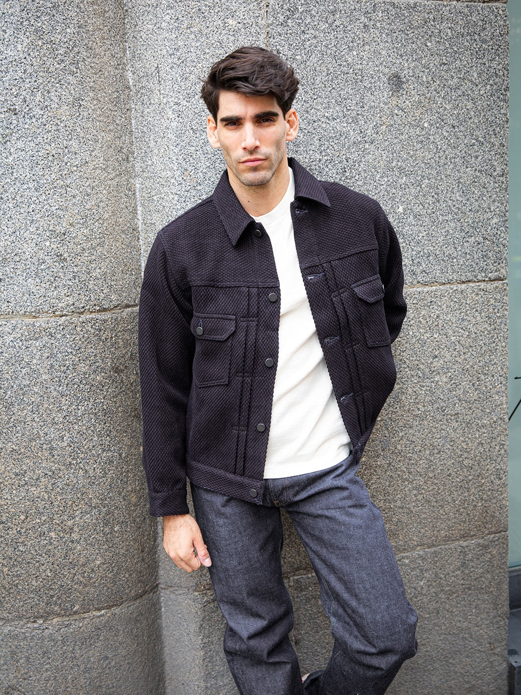 Momotaro MMOT6306 Indigo Heavy Sashiko Type II Jacket