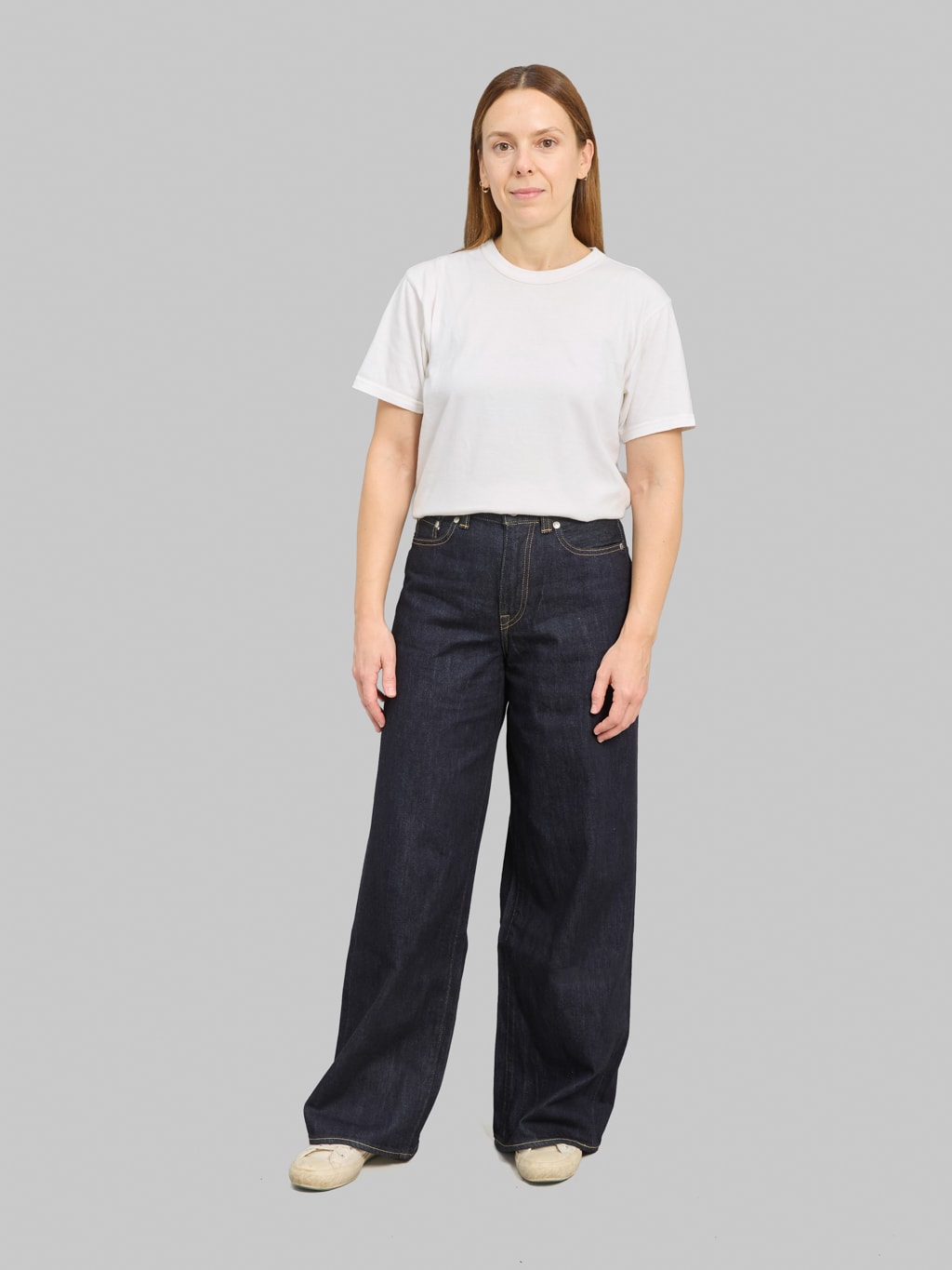 Momotaro Jeans MWJZ6500 11oz Womens Super Wide Jeans