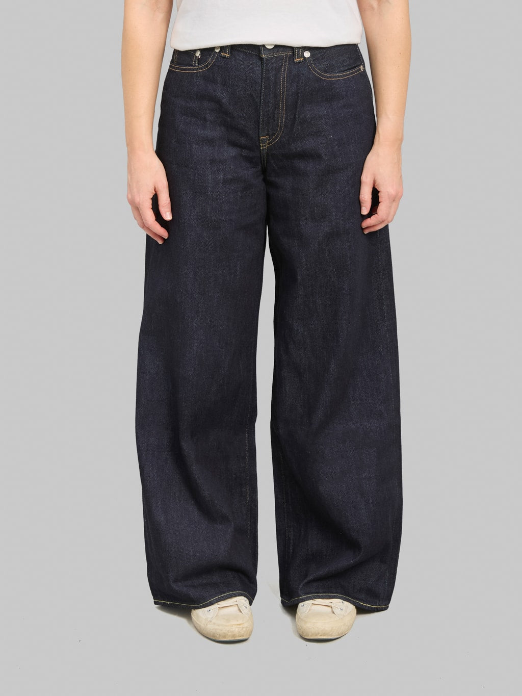 Momotaro Jeans MWJZ6500 11oz Womens Super Wide Jeans