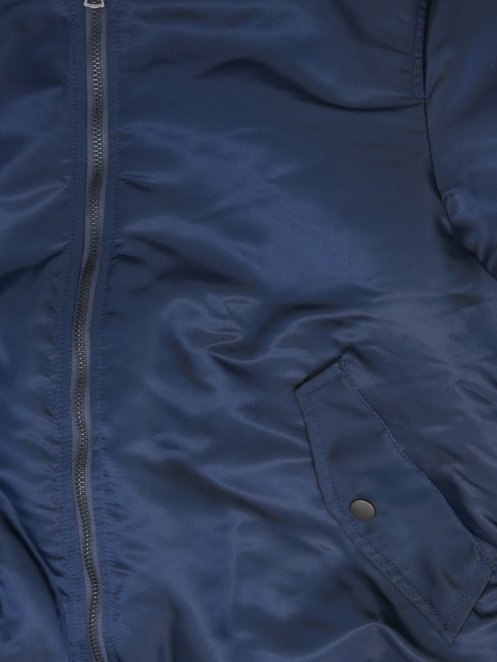 Momotaro Jeans MMOT6311 Embroidery MA1 Jacket Navy pocket