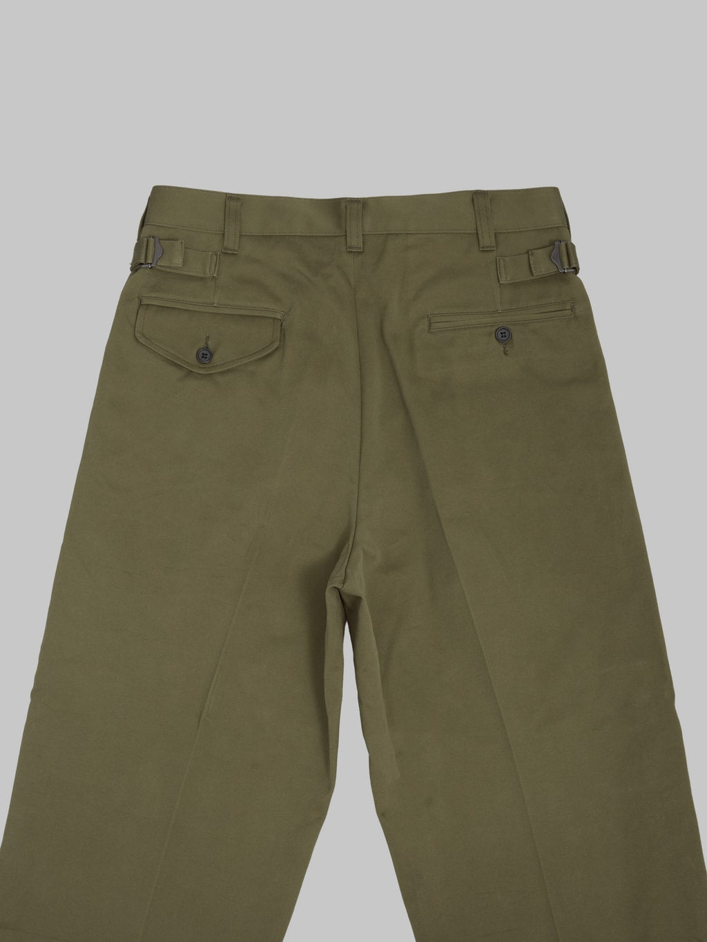Momotaro Jeans MMPT6007 Westpoint Trousers Khaki