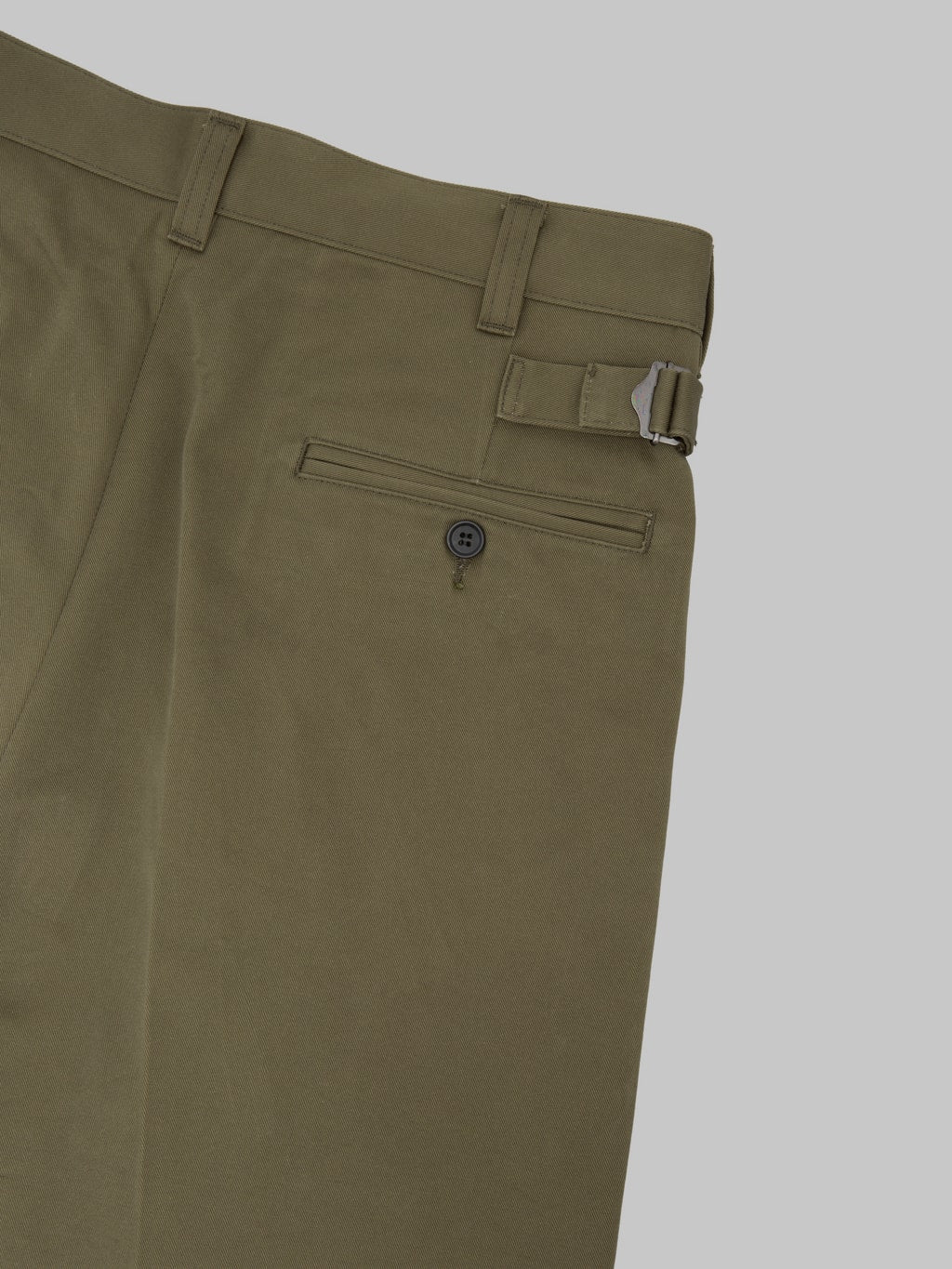 Momotaro Jeans MMPT6007 Westpoint Trousers Khaki