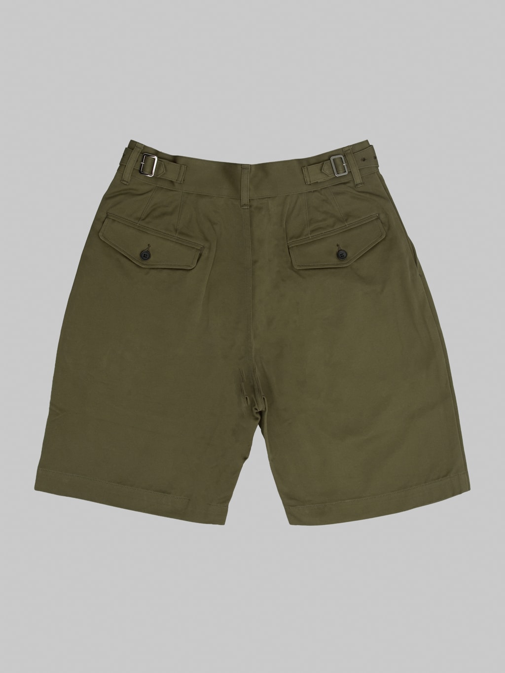 Momotaro Jeans MMSP6000 Westpoint Wide Shorts Khaki