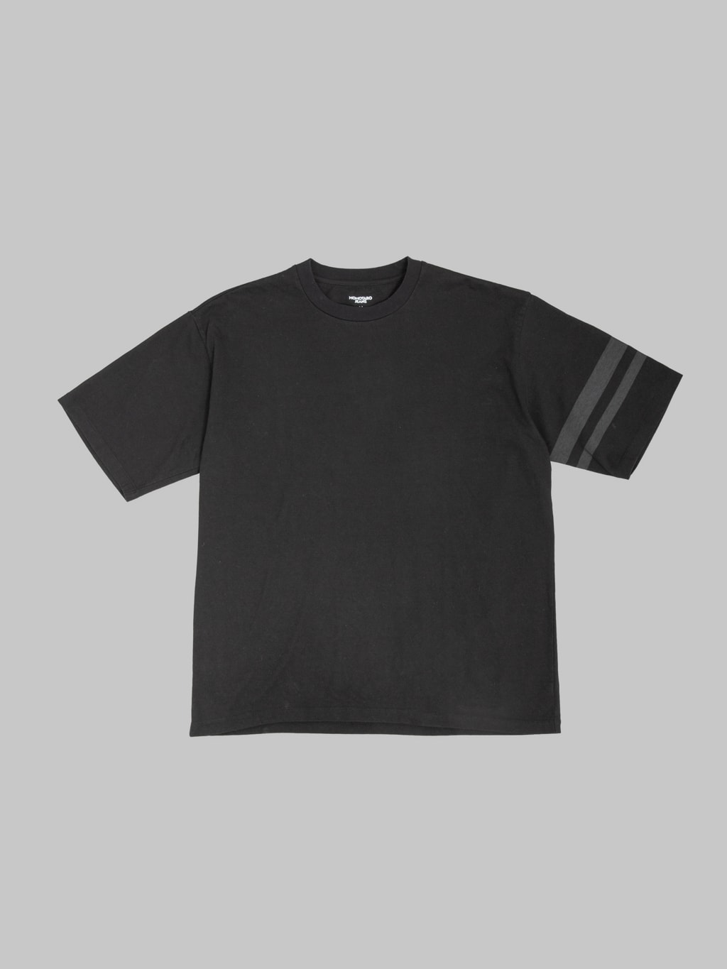 Momotaro Jeans MXTS1035 Zimbabwe Cotton T-Shirt Black