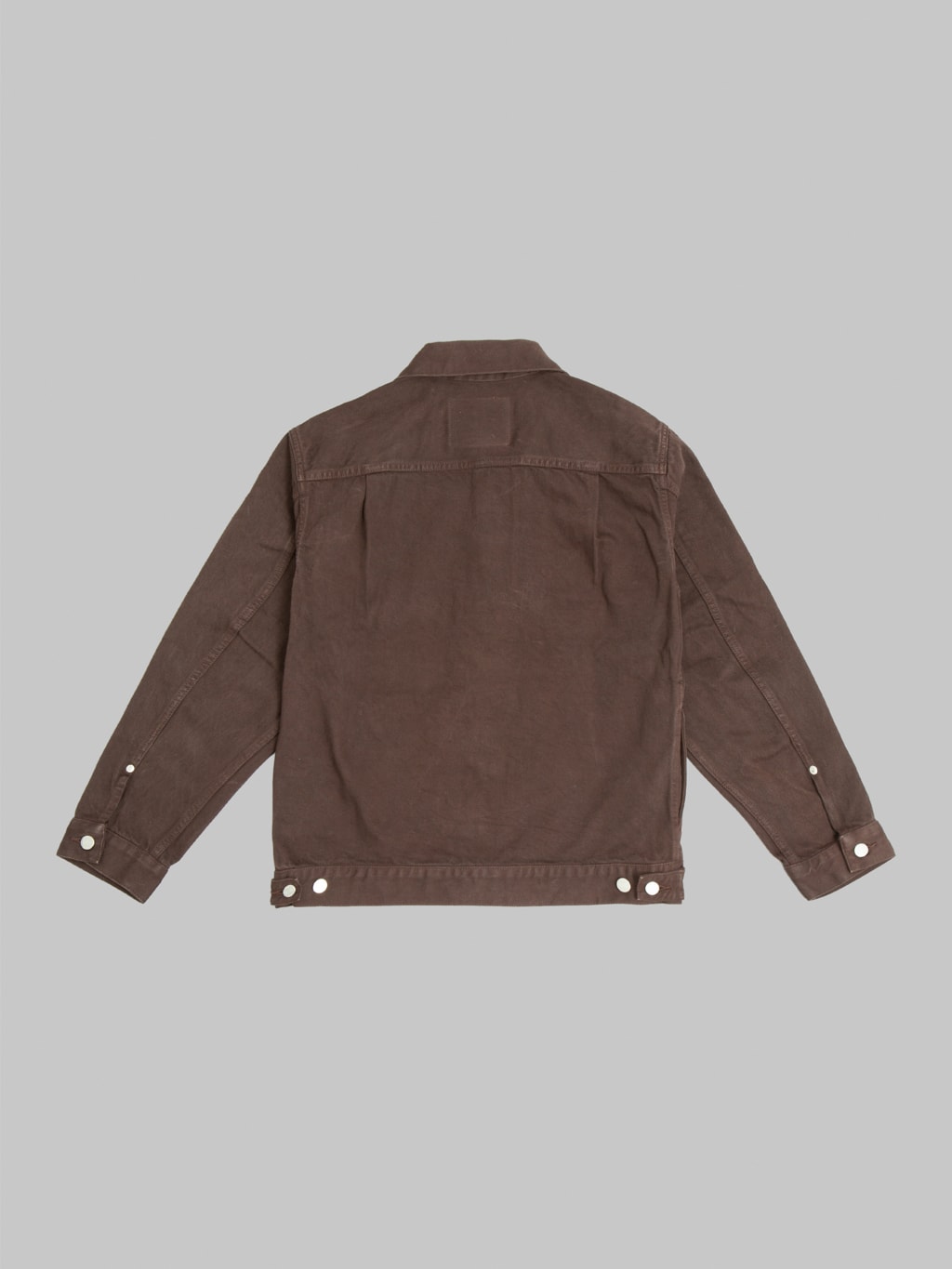 Momotaro MMGJ6000 15oz #002 "Onigurumi Dyed" Type II Jacket Brown